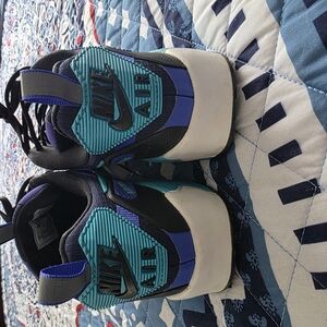 Nike Kids Air Sneakers - Black and Blue